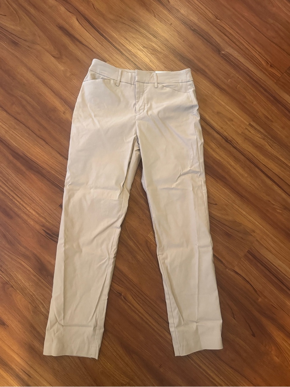 Nine West Wimen’s Light Beige Chinos - Slim Straight